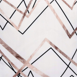 Obliečka na vankúš 40x40 cm Abstrakt bielo-béžový