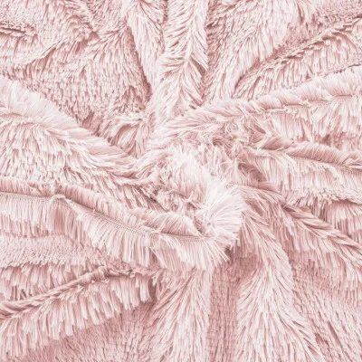 Deka 200x220 cm dvojvrstvová SPRINGOS LOTUS staroružová