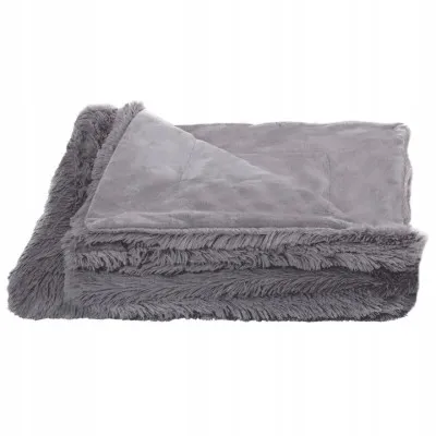 Deka 220x240 cm dvojvrstvová SPRINGOS LOTUS tmavo šedá