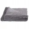 Deka 220x240 cm dvojvrstvová SPRINGOS LOTUS tmavo šedá