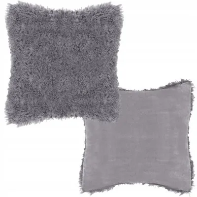 Obliečka na vankúš 40x40 cm SPRINGOS DOWNY tmavo šedá