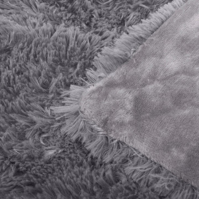 Obliečka na vankúš 40x40 cm SPRINGOS DOWNY tmavo šedá