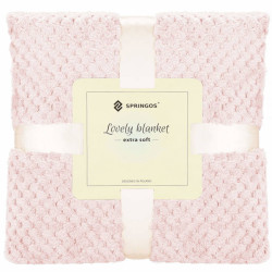 Deka 200x220 cm Springos Vespa svetlo ružová