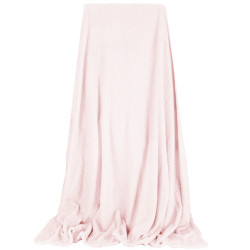 Deka 160x200 cm Springos Splendit svetlo ružová