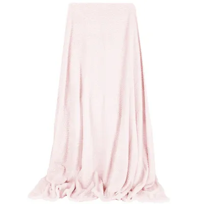 Deka 160x200 cm Springos Splendit svetlo ružová