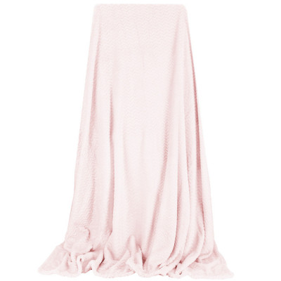 Deka 200x220 cm Springos Splendit svetlo ružová