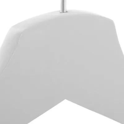 Ramienka na šaty 43cm drevené, šedé, súprava 3ks SPRINGOS URBAN