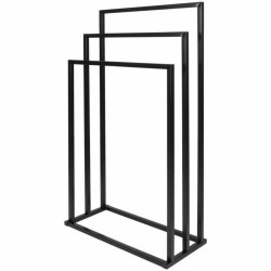 Držiak na uteráky SPRINGOS IDEA 3 čierny