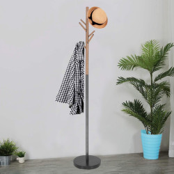 Stojanový vešiak SPRINGOS SIXTA čierny