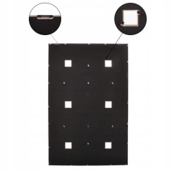 Fotorámik na 24 fotiek, 86x57 cm, biely SPRINGOS PANORAMA