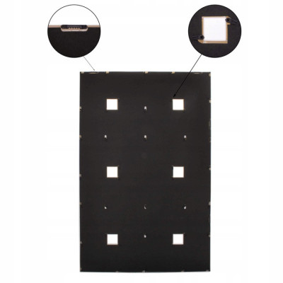 Fotorámik na 24 fotiek, 86x57 cm, biely SPRINGOS PANORAMA