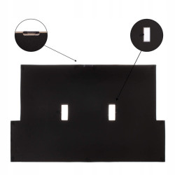 Fotorámik na 6 fotiek, 44x28 cm, čierny SPRINGOS PANORAMA