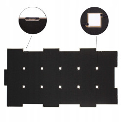 Fotorámik na 18 fotiek, 101x52 cm, biely SPRINGOS PANORAMA