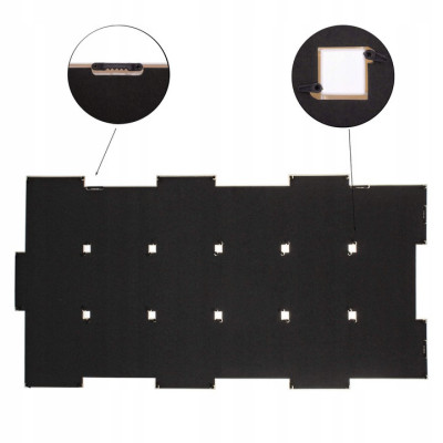 Fotorámik na 18 fotiek, 101x52 cm, biely SPRINGOS PANORAMA