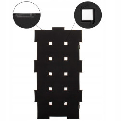 Fotorámik na 18 fotiek, 93x47 cm, čierny SPRINGOS PANORAMA