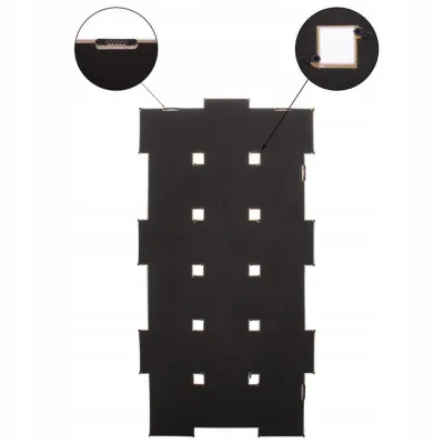 Fotorámik na 18 fotiek, 93x47 cm, biely SPRINGOS PANORAMA