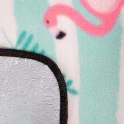 Pikniková deka 200x200 cm, plameniaky SPRINGOS FLAMINGO