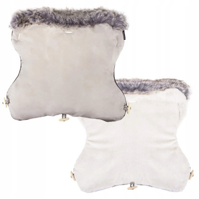 Rukávnik s kožúškom SPRINGOS GLORY béžový