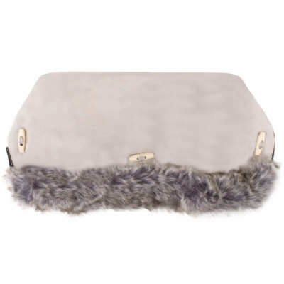 Rukávnik s kožúškom SPRINGOS GLORY béžový