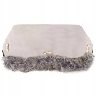 Rukávnik s kožúškom SPRINGOS GLORY béžový