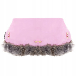 Rukávnik s kožúškom SPRINGOS GLORY ružový