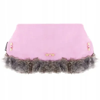 Rukávnik s kožúškom SPRINGOS GLORY ružový