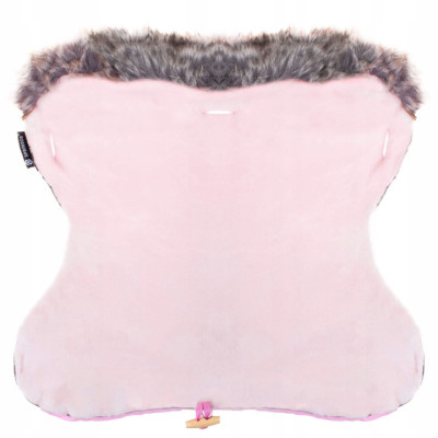 Rukávnik s kožúškom SPRINGOS GLORY ružový