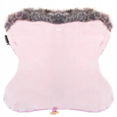 Rukávnik s kožúškom SPRINGOS GLORY ružový