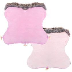 Rukávnik s kožúškom SPRINGOS GLORY ružový