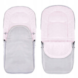 Zimný fusak 4v1 SPRINGOS IGLU svetlo šedý/ružový