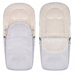 Zimný fusak 4v1 SPRINGOS IGLU svetlo šedý/béžový