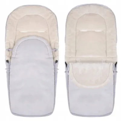 Zimný fusak 4v1 SPRINGOS IGLU svetlo šedý/béžový