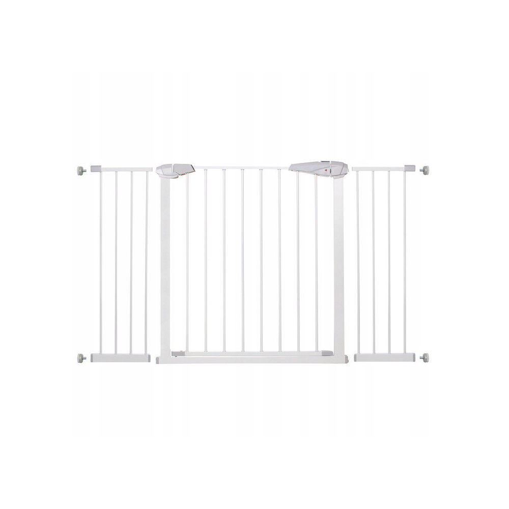 Detská zábrana nastaviteľná 76-141 cm SPRINGOS BabyLock biela