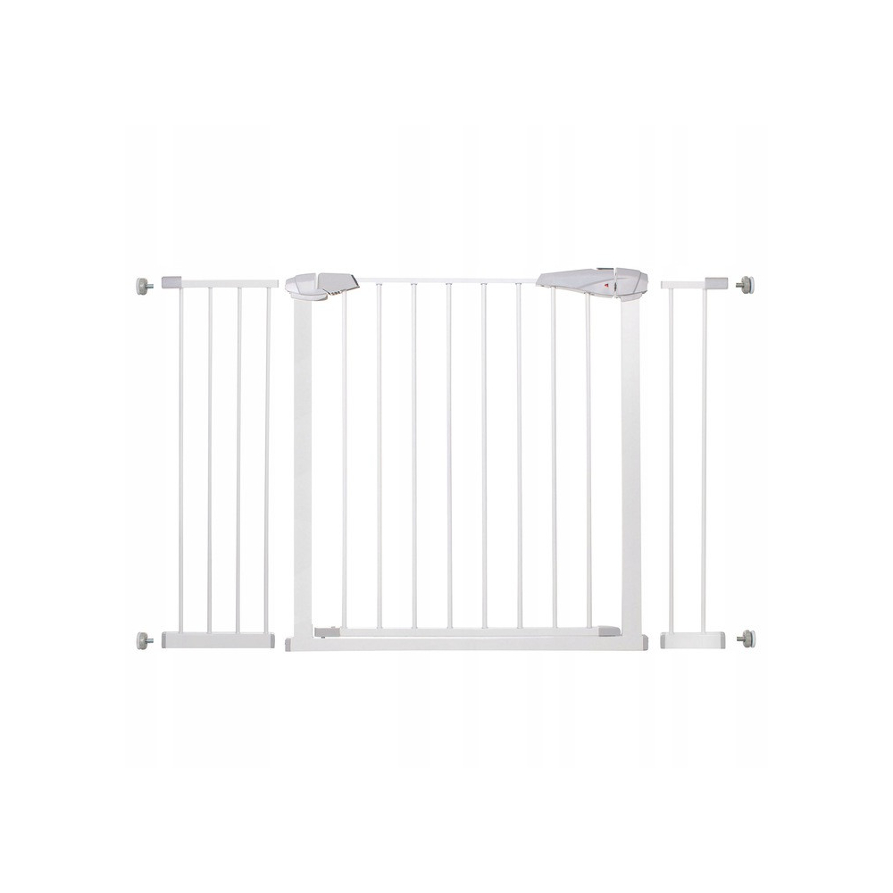 Detská zábrana nastaviteľná 76-127 cm SPRINGOS BabyLock biela