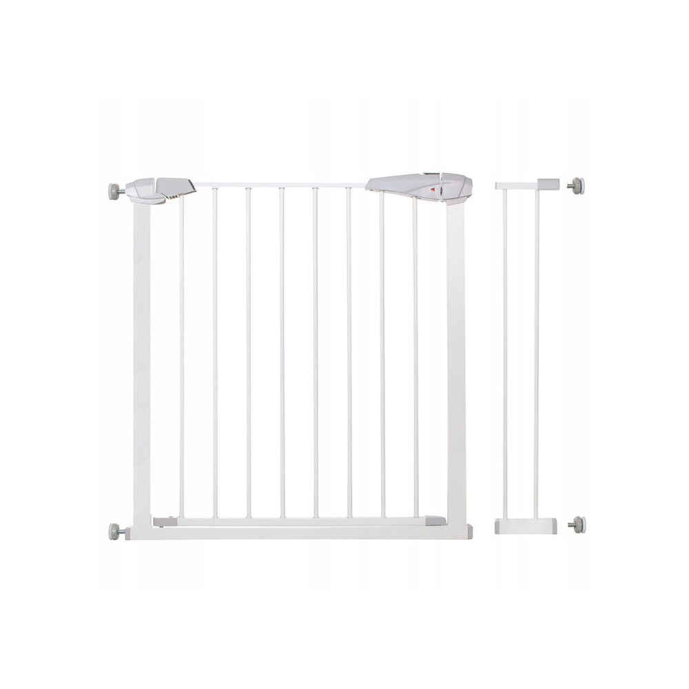 Detská zábrana nastaviteľná 76-99 cm SPRINGOS BabyLock biela