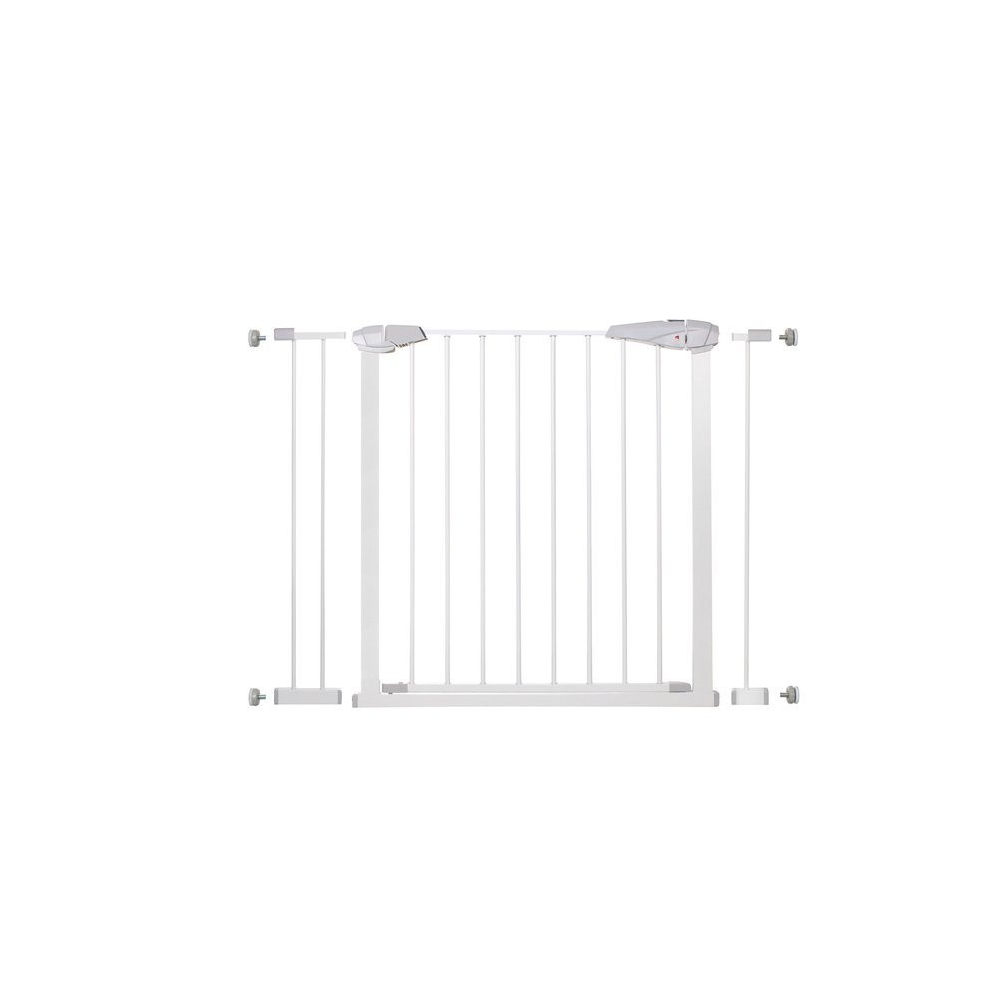 Detská zábrana nastaviteľná 76-106 cm SPRINGOS BabyLock biela