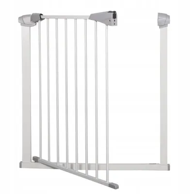 Detská zábrana nastaviteľná 76-106 cm SPRINGOS BabyLock biela
