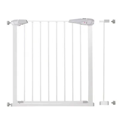 Detská zábrana nastaviteľná 76-92 cm SPRINGOS BabyLock biela