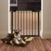 Detská zábrana nastaviteľná 75-82 cm SPRINGOS BabyLock čierna