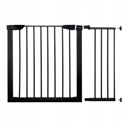 Detská zábrana nastaviteľná 75-110 cm SPRINGOS BabyLock čierna