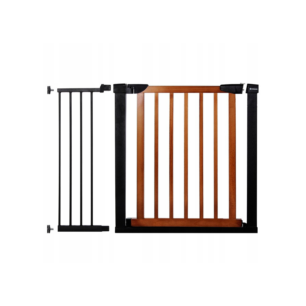 Dětská zábrana nastavitelná 75-110 cm SPRINGOS BabyLock hnědá