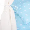 Teepee stan pre deti SPRINGOS Svetlo modrý s hviezdami