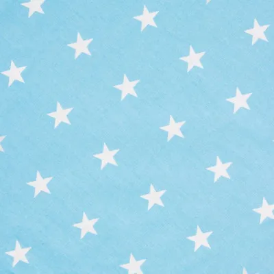 Teepee stan pre deti SPRINGOS Svetlo modrý s hviezdami