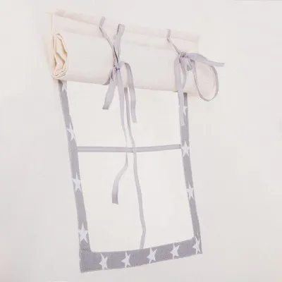 Teepee stan pre deti SPRINGOS Šedý s hviezdami