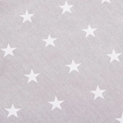 Teepee stan pre deti SPRINGOS Šedý s hviezdami