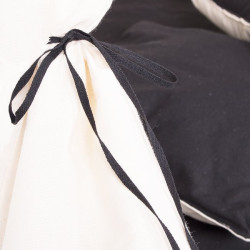 Teepee stan pre deti SPRINGOS Čierny Wigwam