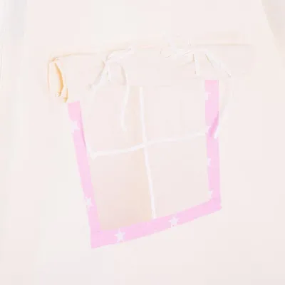 Teepee stan pre deti SPRINGOS Ružový s hviezdami