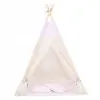 Teepee stan pre deti SPRINGOS Ružový Zigzag