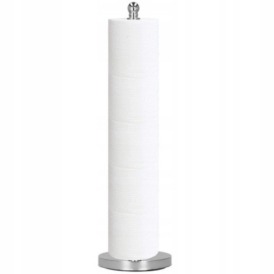 Držiak so zásobníkom na toaletný papier SPRINGOS TS0003 chróm