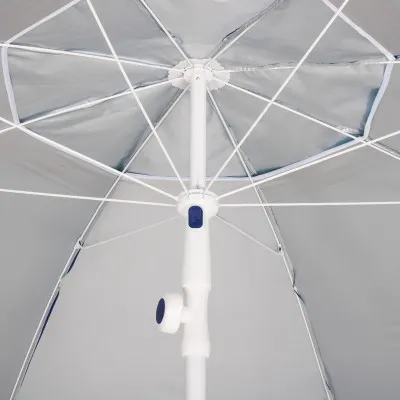 Plážový slnečník SPRINGOS SHIELD XXL tmavomodrý